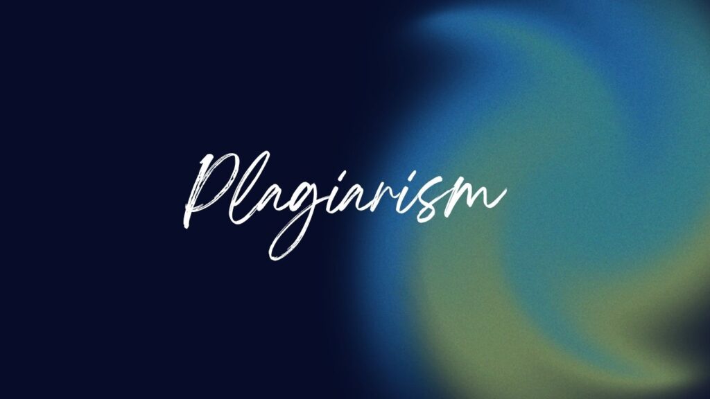 Plagiarism Is an Open Virus for a Website.