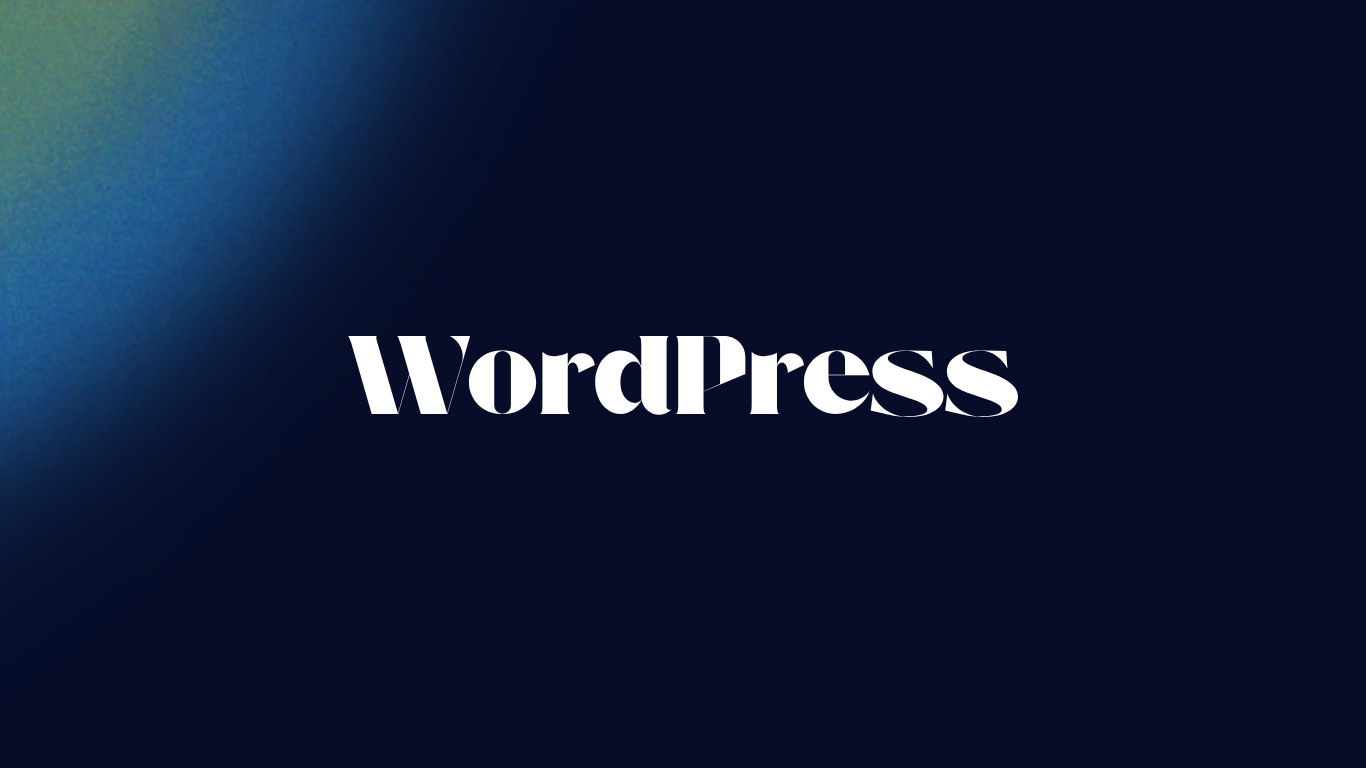 Starting a Project with WordPress.